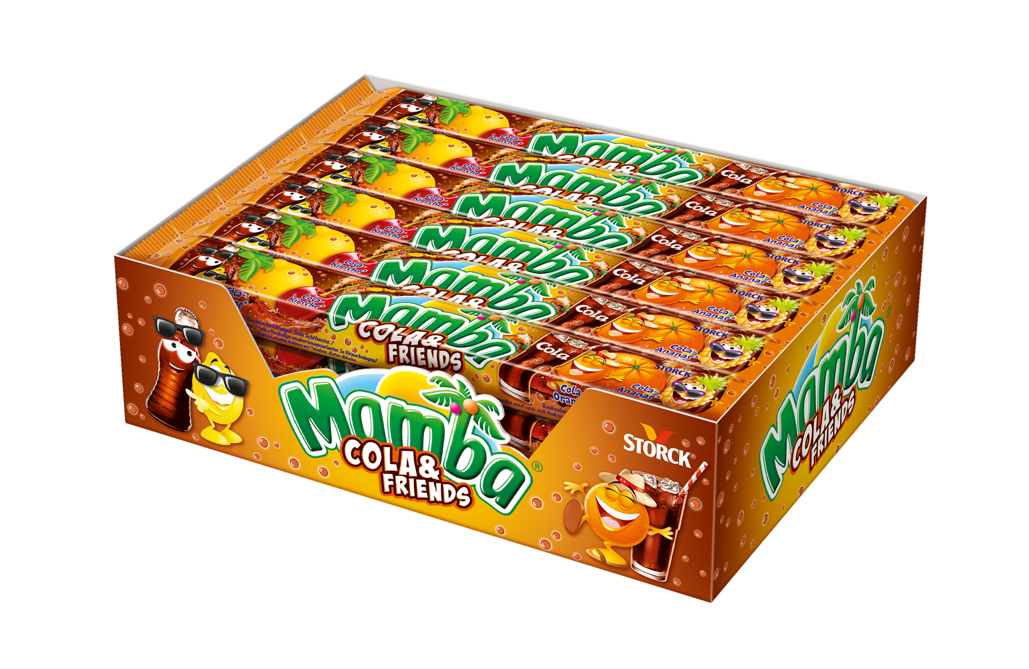 Mamba Cola and Friends 4er 106g - Storck