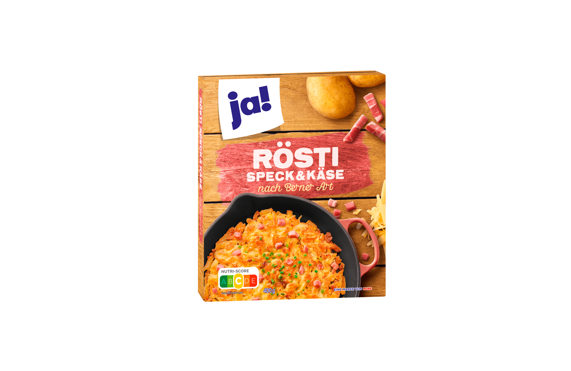 Ja! Rösti Speck & Käse 400g