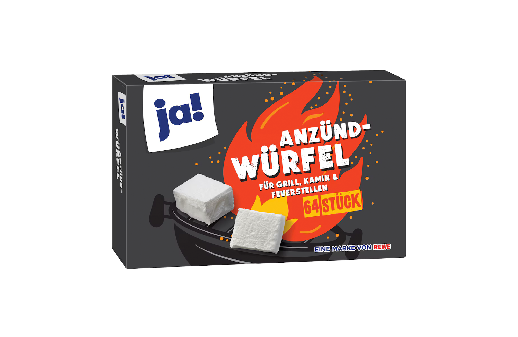 JA! Anzündwürfel 64St PK