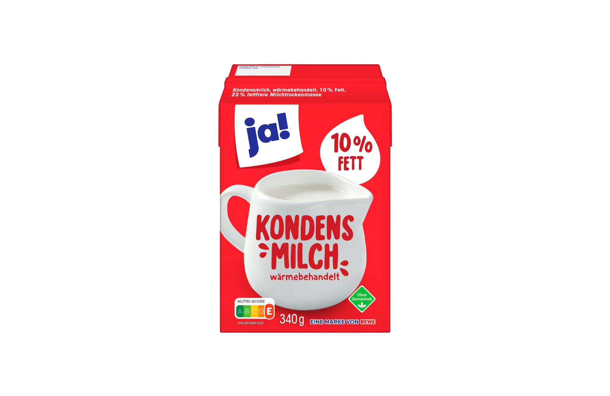 JA! Kondensmilch 10% 340g