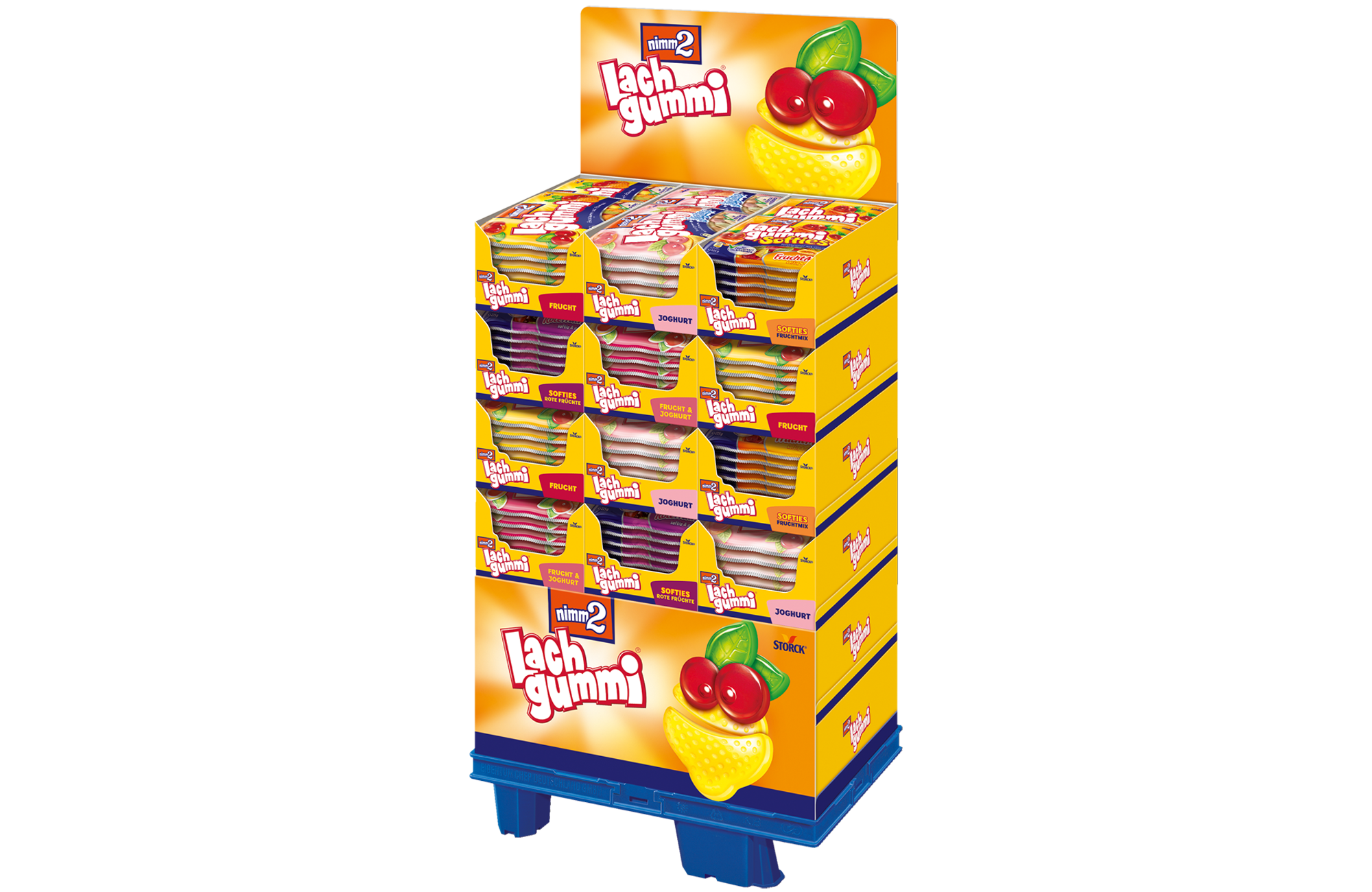 Nimm2 Lachgummi Display 276tlg - Storck