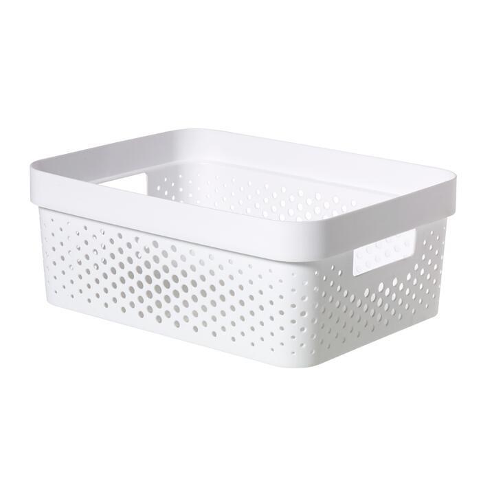 Curver Infinity Aufbewahrungsbox Dots 4,5L weiß AKTION