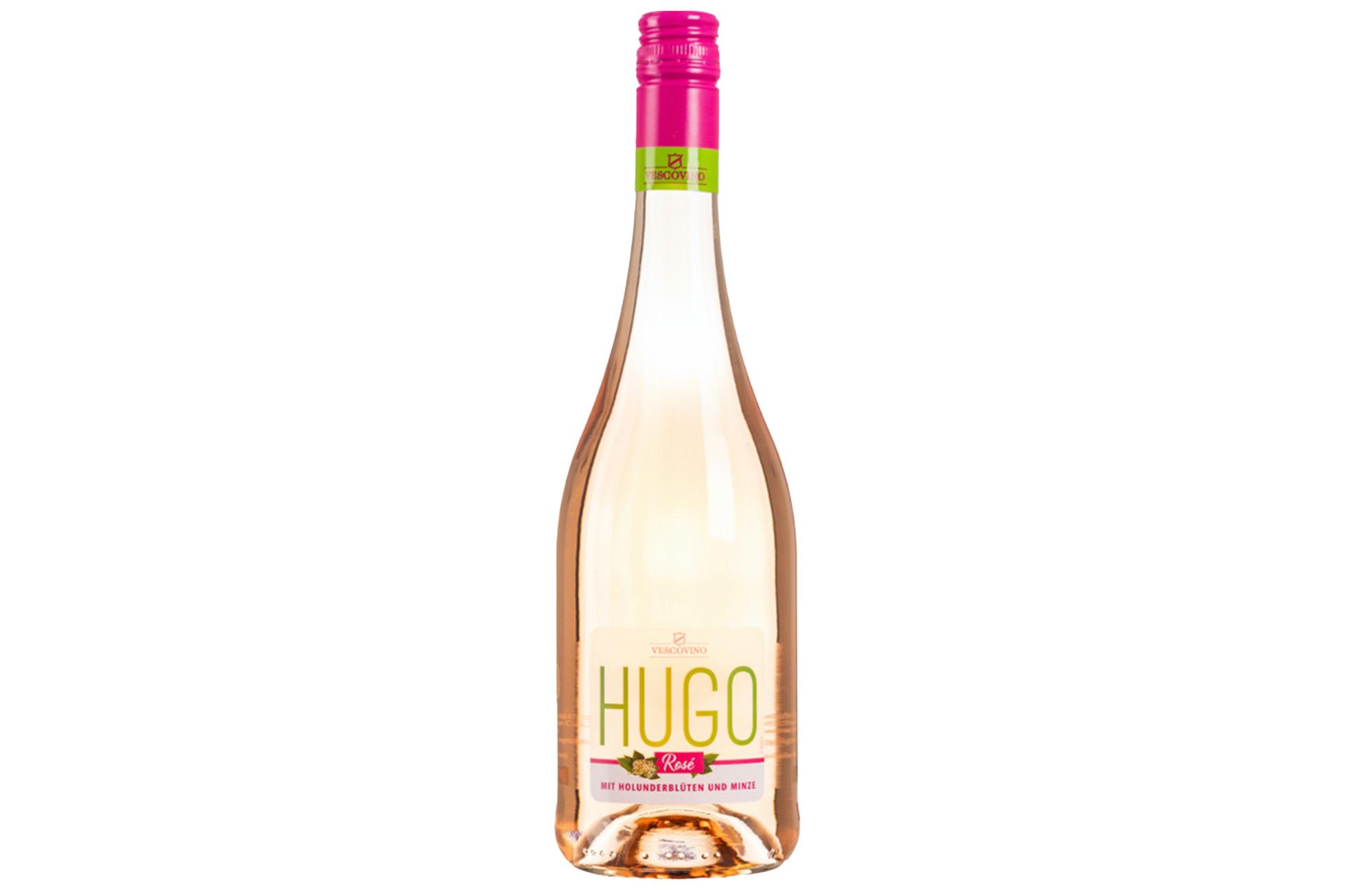 Vescovino Hugo Rose 0,75 L, 6,9 % alc Vol (Flasche)
