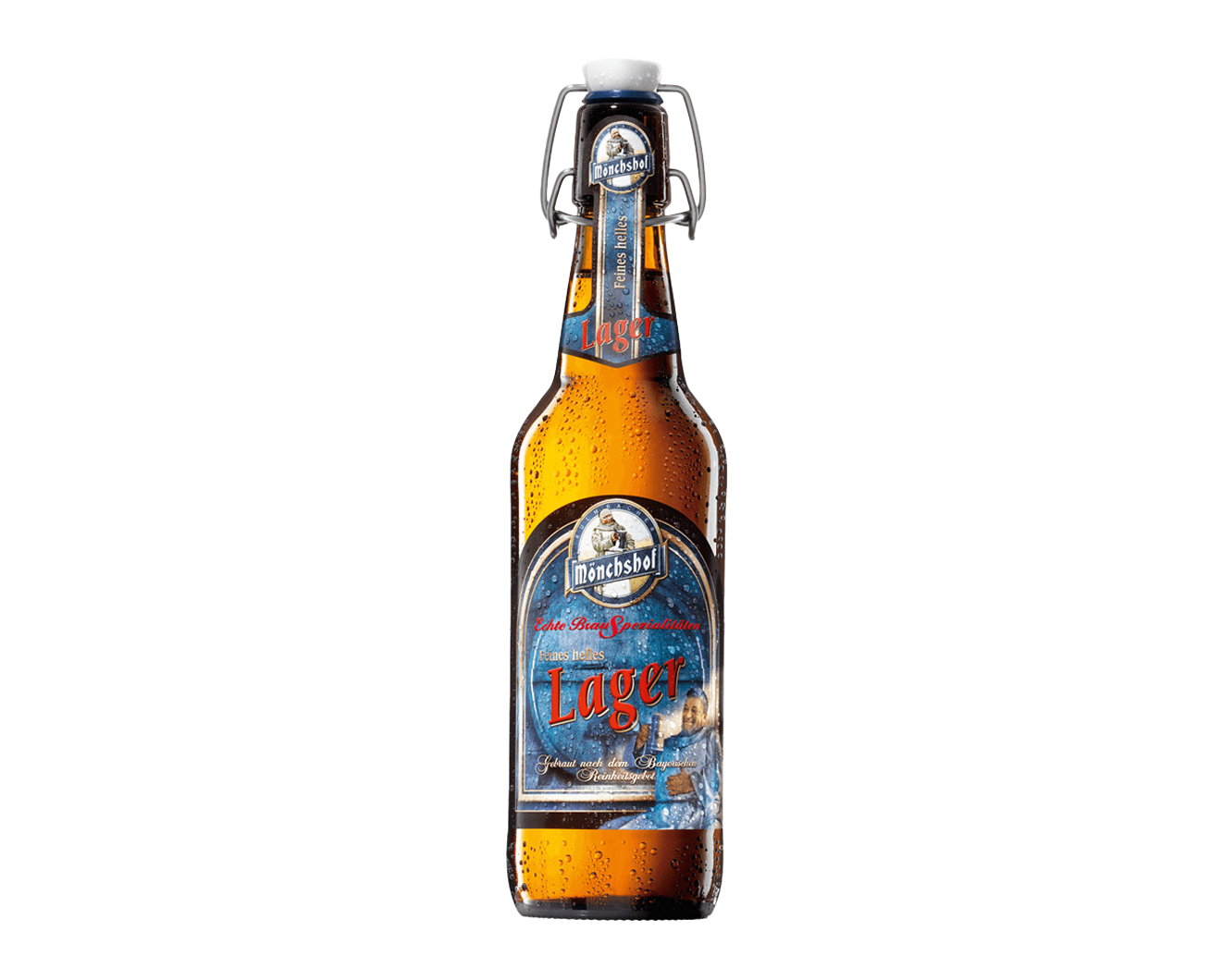 Mönchshof Premium Lager (Bügelver.) 20x0,5 L, 4,9 % alc Vol (Kiste)
