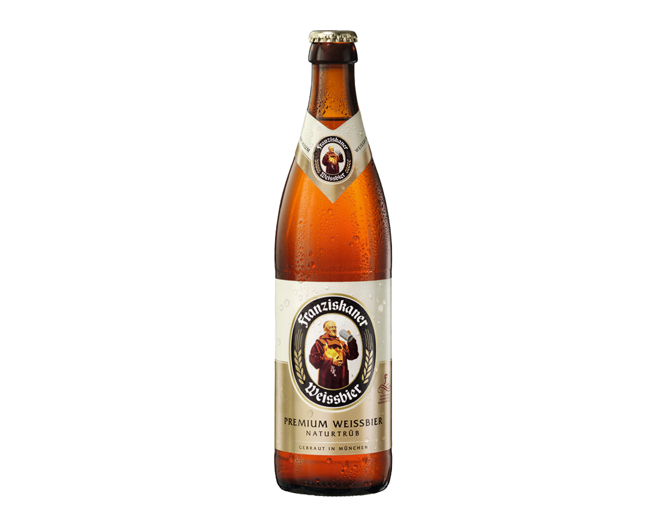 Franziskaner Weissbier hell 20x0,5 L, 5,0 % alc Vol (Kiste)