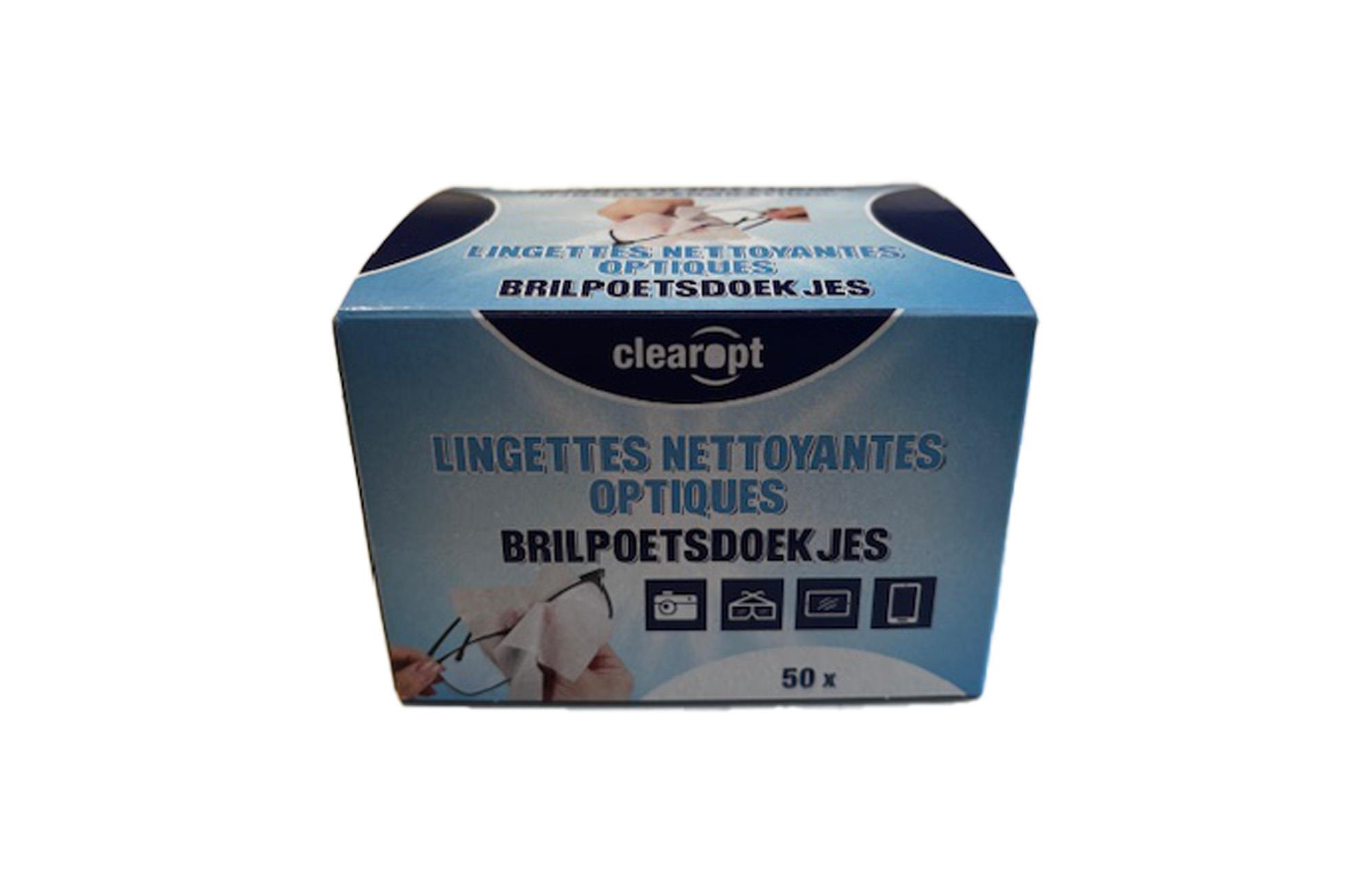 Brillenputztücher Clearopt 50er Pack