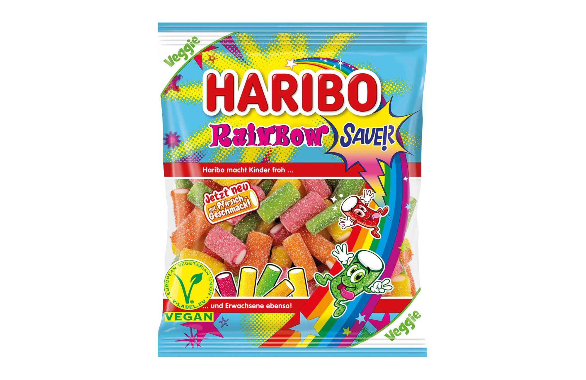 Haribo Rainbow Fizz VEGAN 160G Beutel
