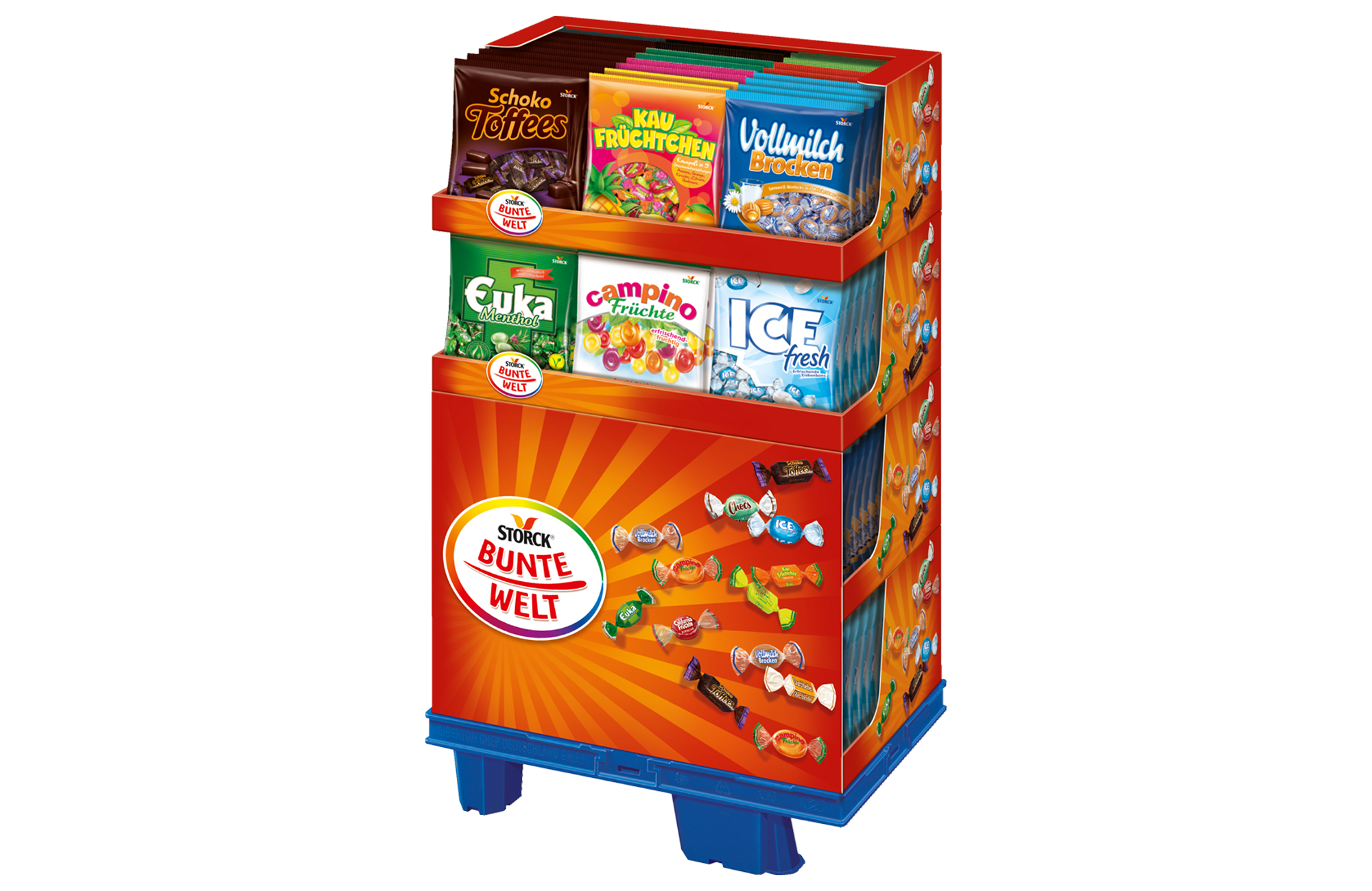 Bunte Welt Display 124tlg - Storck