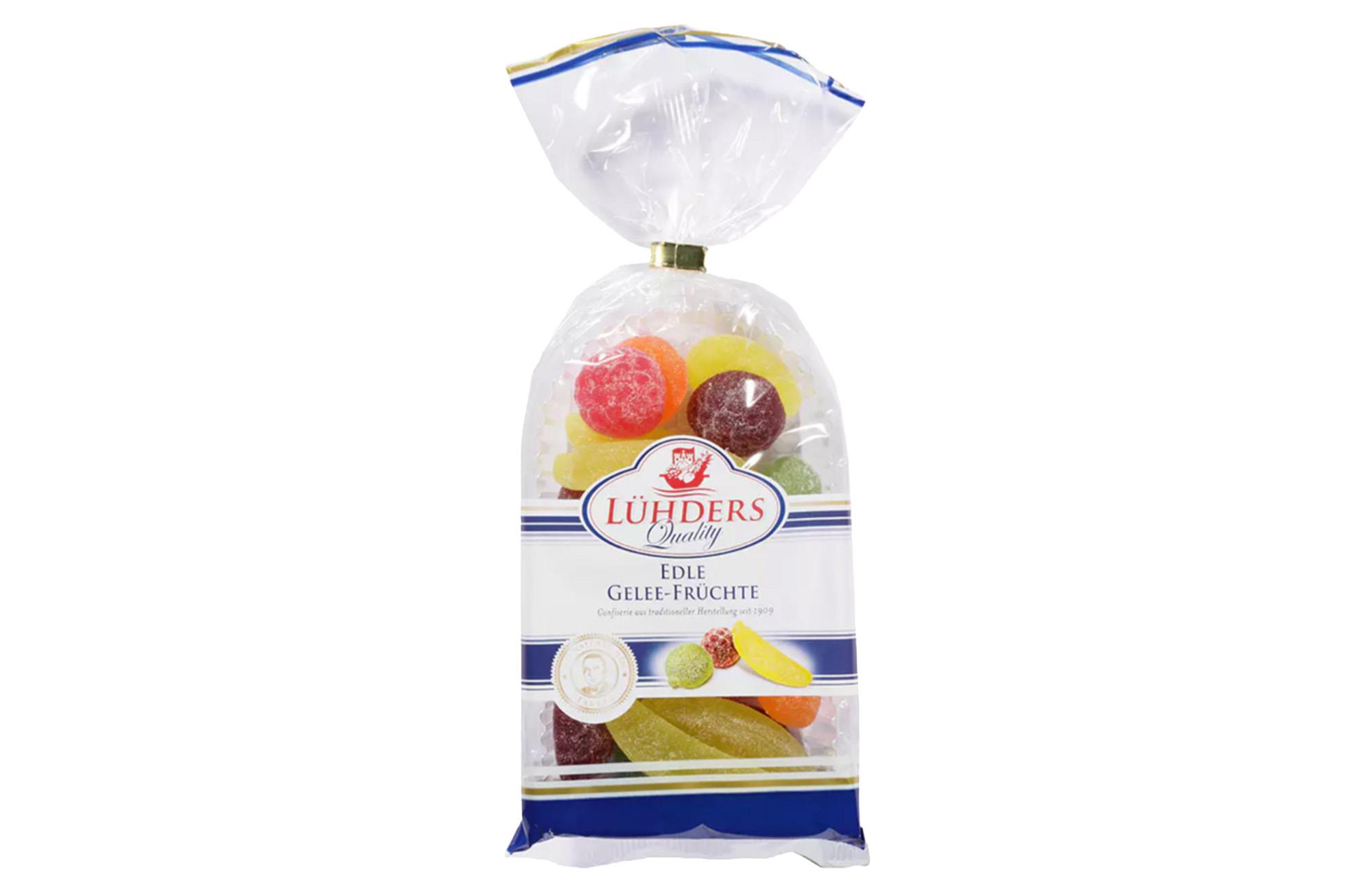Lühders Gelee-Früchte-Mischung fein gezuckert 200g