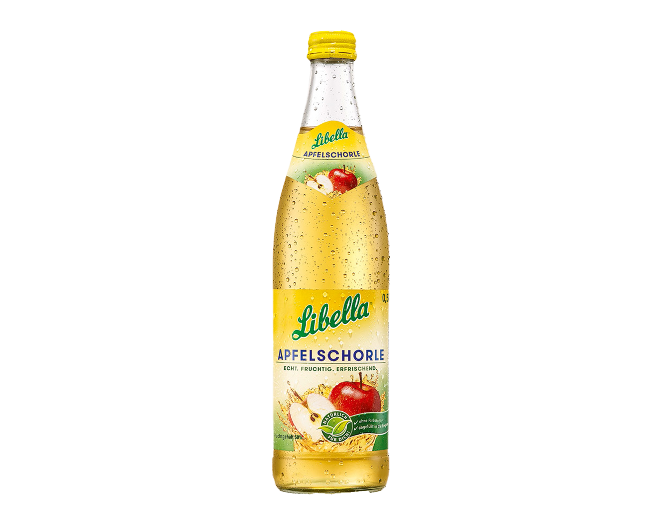 Libella Apfelschorle 20x0,5 L Glas (Kiste)