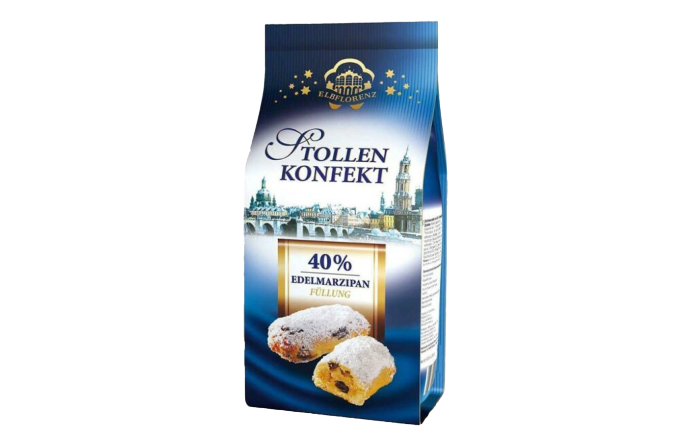 Elbflorenz® Stollenkonfekt mit 40% Edel-Marzipan-Füllung 350g